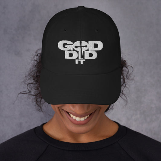 "God Did It" hat